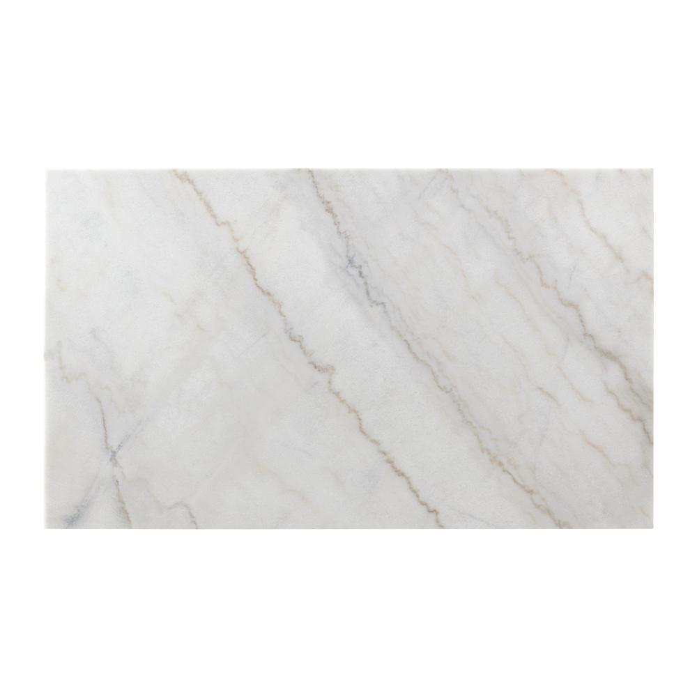 Dillon Standard Height Marble Table in White