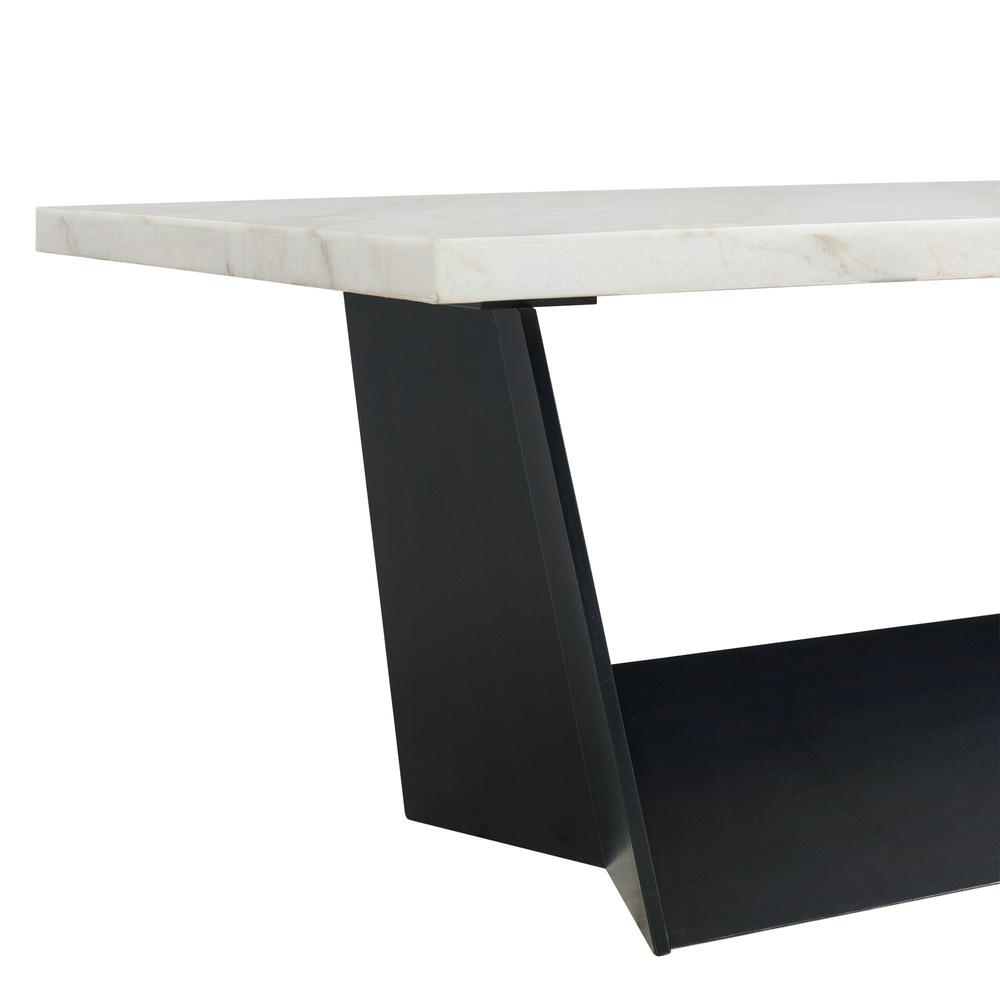 Dillon Standard Height Marble Table in White