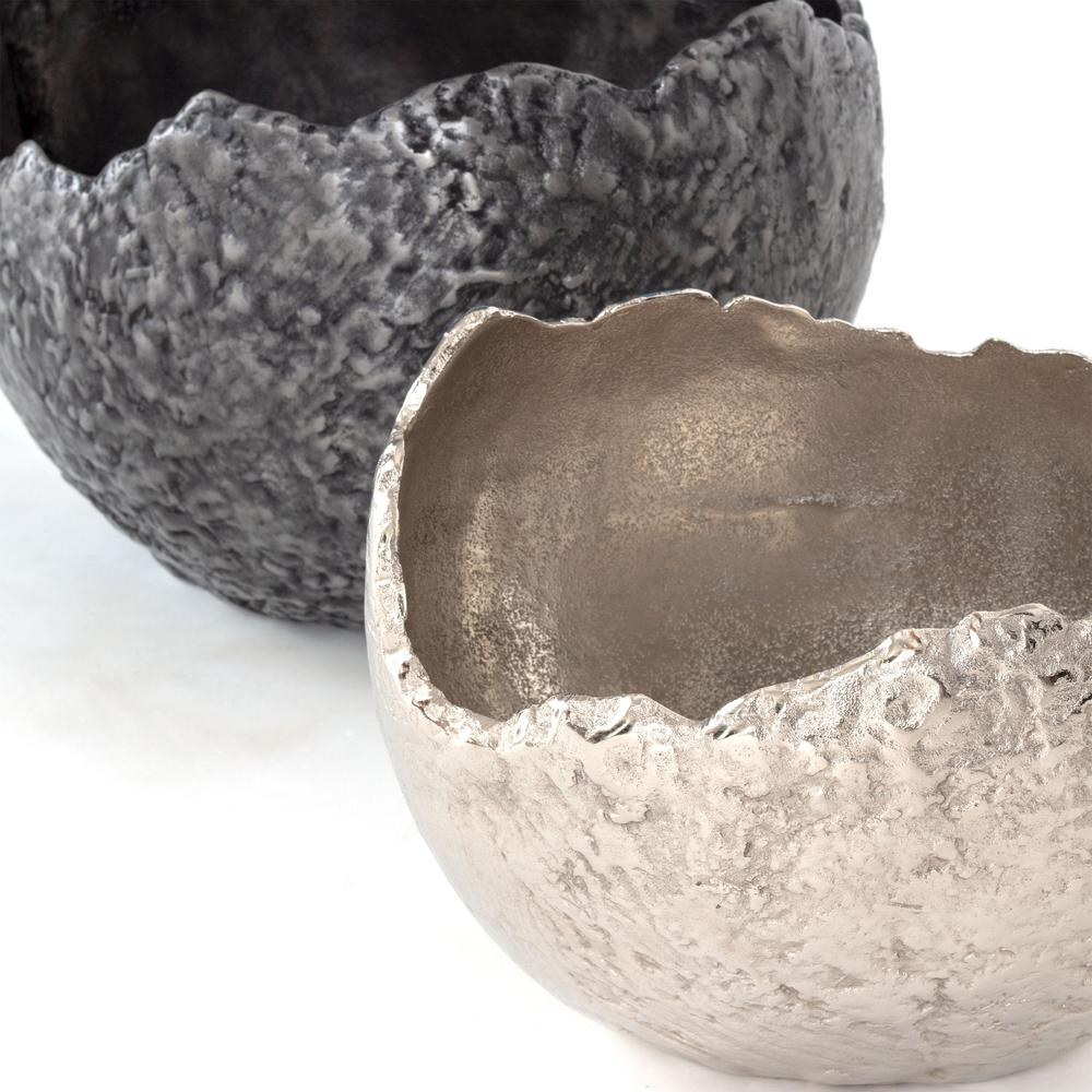 Terra Decorative Metal Bowls, S2