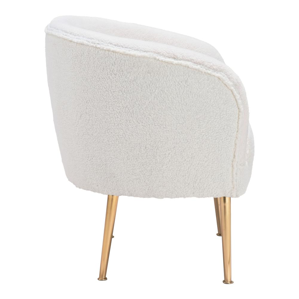 Sherpa Accent Chair Beige