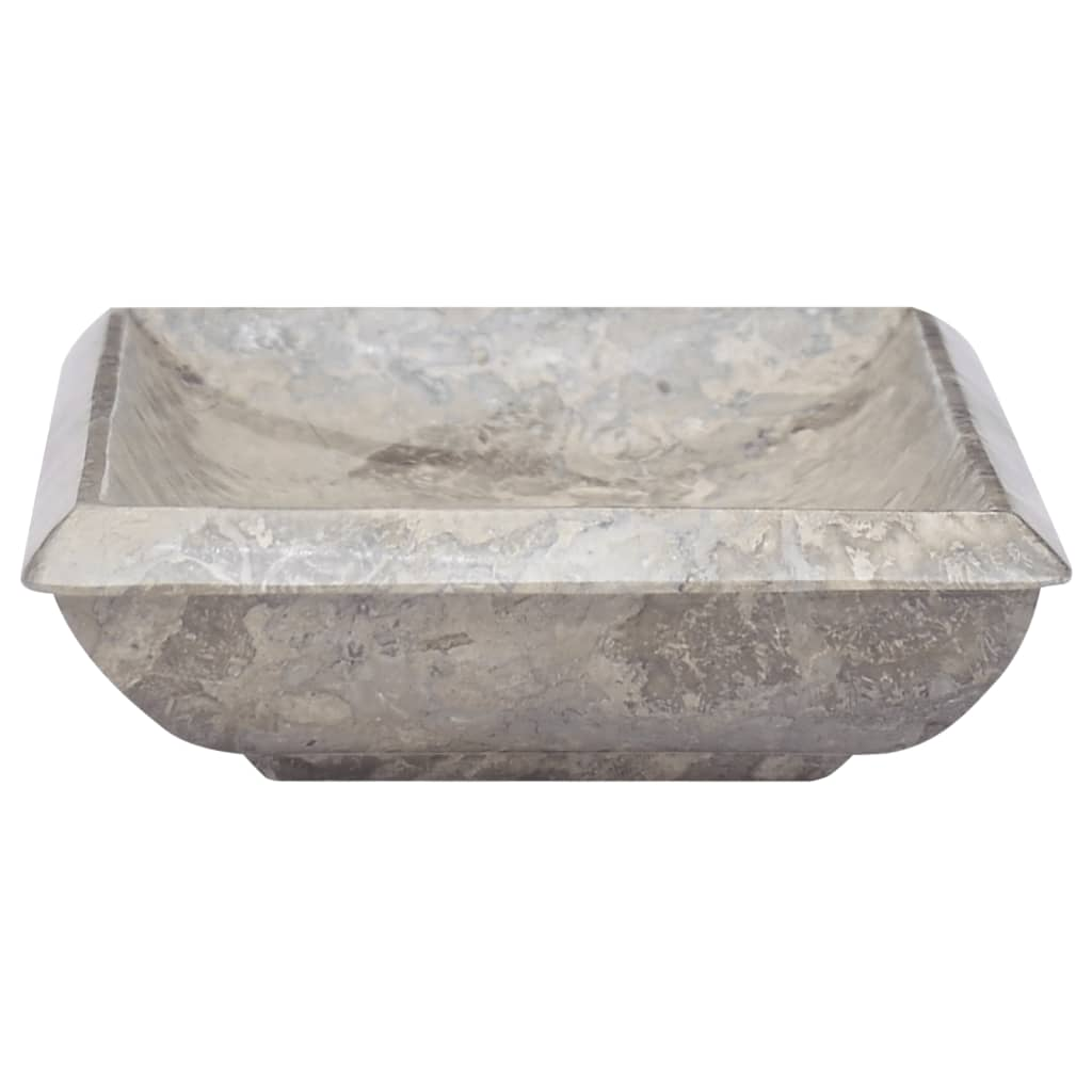 Vida XL Sink Grey 50x35x10 cm Marble